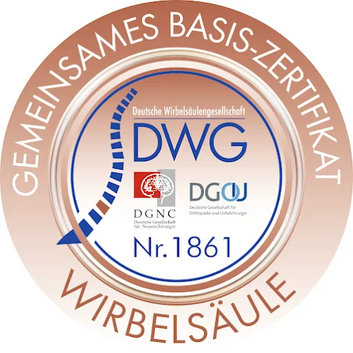 DWG Basis-Zertifikat Wirbelsäulenchirurgie